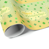 Happy St Patricks Day 1 Geschenkpapier (Rolleneckpunkt)