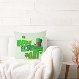 Happy St. Patrick's Day 1 Kissen