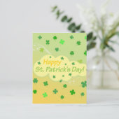 Happy St Patricks Day 1 Postkarte (Stehend Vorderseite)
