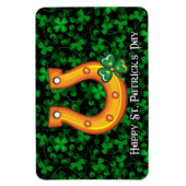 Happy St. Patrick's Day 1 Premium Magnet (Vertikal)