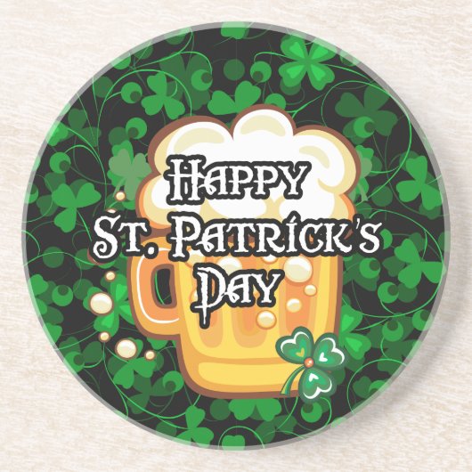 Happy St. Patrick's Day 1 Untersetzer (Vorne)
