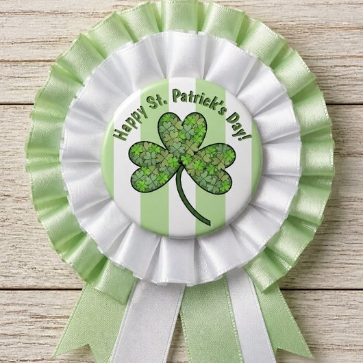Happy St. Patrick's Day (3-Zoll-Taste) Button