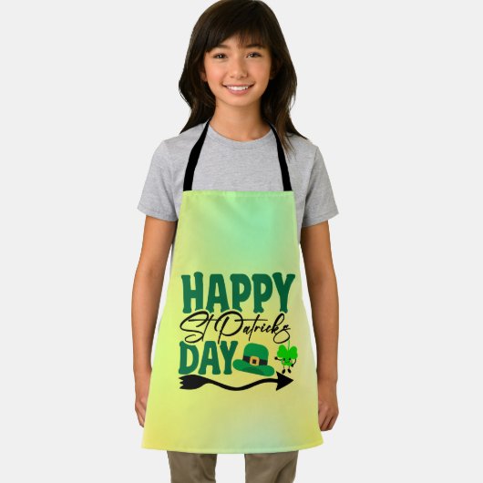 Happy St. Patrick's Day-66592 Schürze (Insitu)