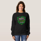 Happy St Patrick's Day 7th Grade Teacher Irish Sha Sweatshirt (Vorne ganz)