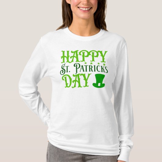 Happy St. Patrick's Day-88489 T-Shirt (Vorderseite)