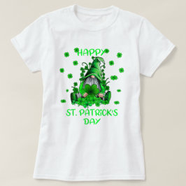 Happy St Patricks Day Adorable Gnome T-Shirt