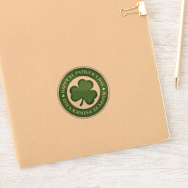 Happy St. Patrick's Day Aufkleber