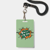 Happy St. Patrick's Day Ausweis (Vorderseite mit Lanyard)