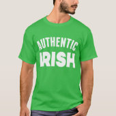 Happy St. Patrick's Day | Authentisches Irisch T-Shirt (Vorderseite)