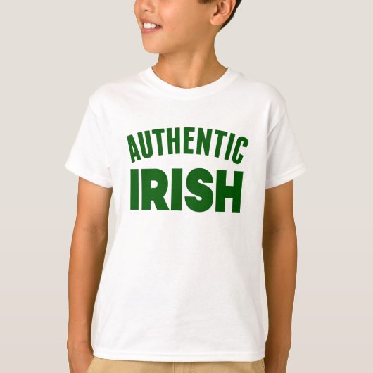 Happy St. Patrick's Day | Authentisches Irisch T-Shirt (Vorderseite)