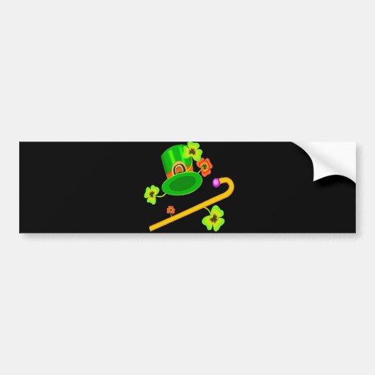 Happy St. Patricks Day Autoaufkleber (Vorne)