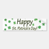 Happy St Patricks Day Autoaufkleber (Vorne)