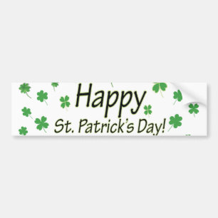 Happy St Patricks Day Autoaufkleber