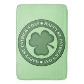 Happy St. Patricks Day Badematte (Vorderseite Vertikal)