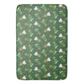 Happy St Patricks Day Beagle Hunde Badematte (Vorderseite Vertikal)