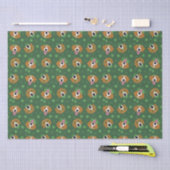 Happy St Patricks Day Beagle Hunde Seidenpapier (Handwerk)