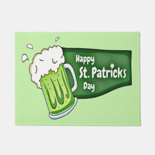 Happy St. Patricks Day Beer Fußmatte