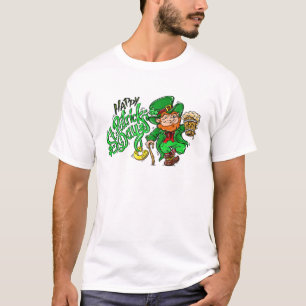 Happy St.Patrick's Day Beer Horseshoe T-Shirt
