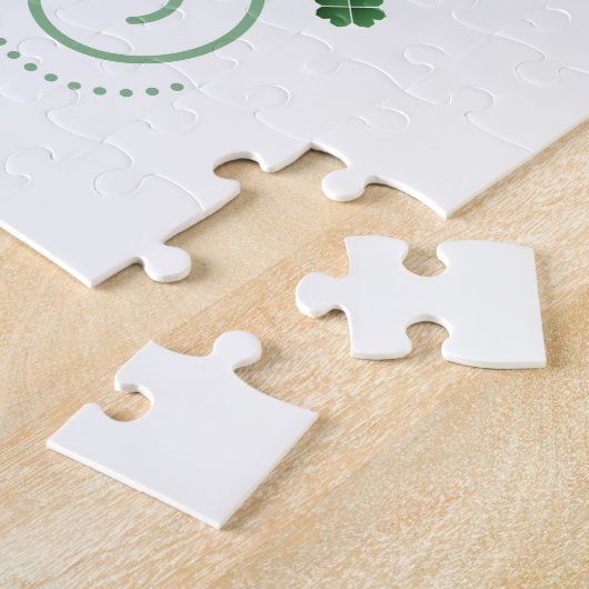 Happy St. Patrick's Day (Beveled) Puzzle 20x20 (Seite)