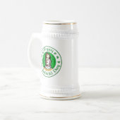 Happy St. Patrick's Day Bierglas (Vorderseite Links)