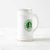 Happy St. Patrick's Day Bierglas (VorderseiteRechts)