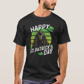Happy St. Patrick's Day Bigfoot Funny Sasquatch S T-Shirt (Vorderseite)