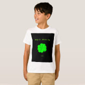 Happy St. Patrick's Day Boys White Basic T Shirt (Vorne ganz)