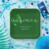 Happy St Patricks Day Business Party Pappteller (Party)