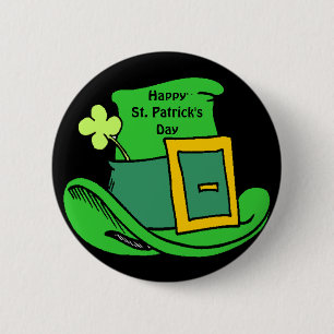 Happy St. Patrick's Day Button