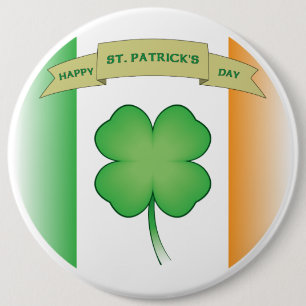Happy St. Patrick's Day Button