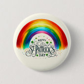 Happy St. Patrick's Day Button (Vorderseite)