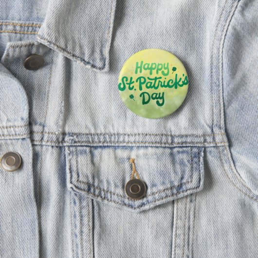 Happy St. Patrick's Day Button Button (Beispiel)