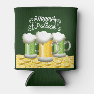 Happy St. Patrick's Day Can Cooler Dosenkühler