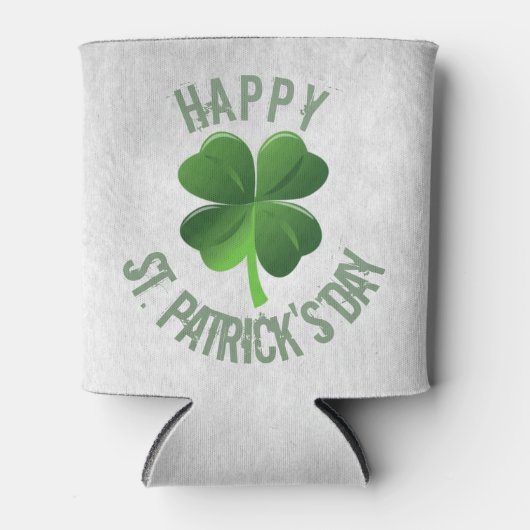 Happy St. Patrick's Day Can Cooler Dosenkühler (Vorderseite)