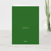 Happy St Patrick's Day Card Karte (Rückseite)