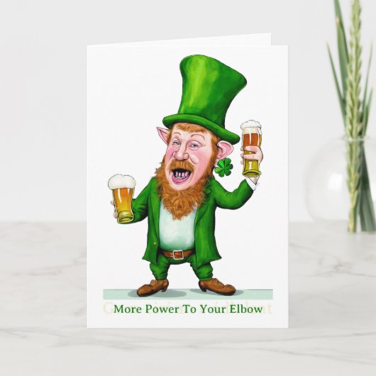 Happy St Patrick's Day Card Karte (Vorderseite)