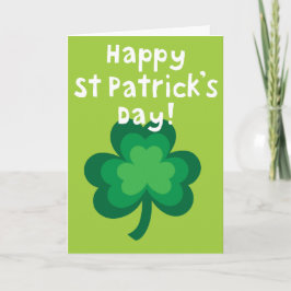 Happy St. Patricks Day Card Karte
