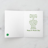 Happy St. Patrick's Day Card Karte (Innenseite)