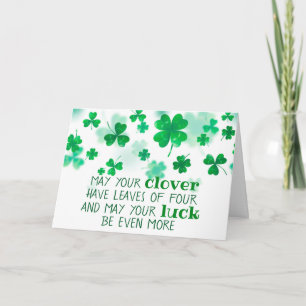 Happy St. Patrick's Day Card Karte