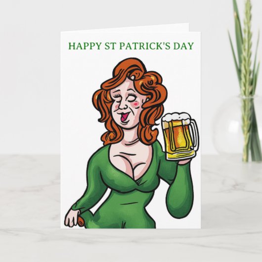 Happy St Patrick's Day Card Karte (Vorderseite)