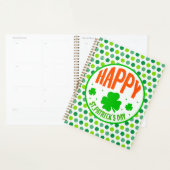 Happy St. Patrick's Day Circle Design-63501 Planer (Anzeige)