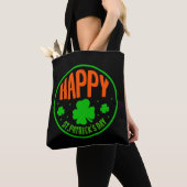 Happy St. Patrick's Day Circle Design-63501 Tasche (Von Nahem)