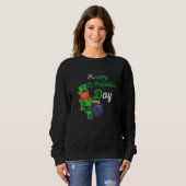Happy St Patrick's Day Cool St Patricks Day St Pat Sweatshirt (Vorne ganz)