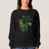 Happy St Patrick's Day Cool St Patricks Day St Pat Sweatshirt (Vorderseite)