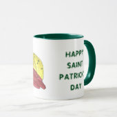 Happy St. Patrick's Day Corned Beef and Cabbage Tasse (VorderseiteRechts)
