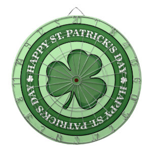 Happy St. Patricks Day Dartscheibe