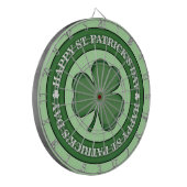 Happy St. Patricks Day Dartscheibe (Vorderseite Links)