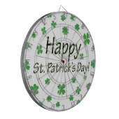 Happy St Patricks Day Dartscheibe (Vorderseite Links)