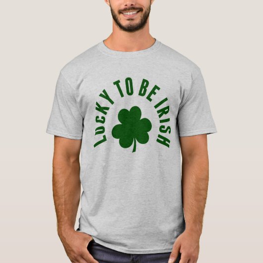 Happy St. Patrick's Day | Das Glück, irisch zu sei T-Shirt (Vorderseite)