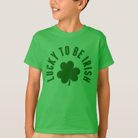 Happy St. Patrick's Day | Das Glück, irisch zu sei T-Shirt (Vorderseite)